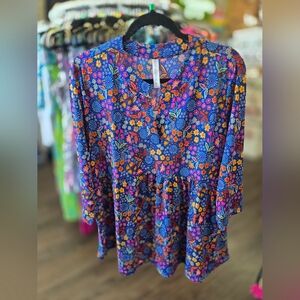 Floral Print Women's Blouse